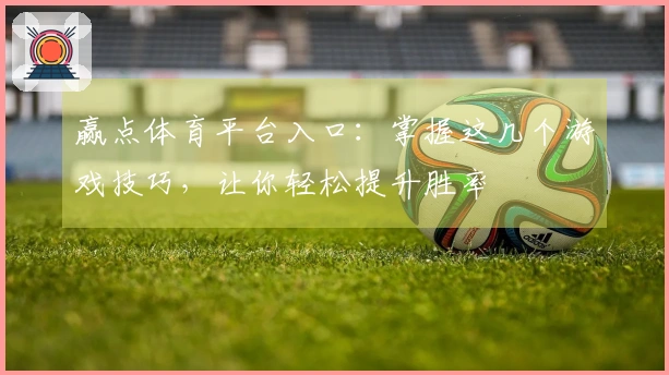赢点体育平台入口：掌握这几个游戏技巧，让你轻松提升胜率